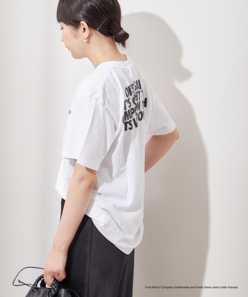 GOOD ROCK SPEED(グッドロックスピード)の「【GOOD ROCK SPEED / グッドロックスピード】FordロゴTEE:Tシャツ(Tシャツ/カットソー・レディース・ホワイト・FREE)」の5枚目の写真