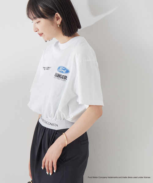 GOOD ROCK SPEED(グッドロックスピード)の「【GOOD ROCK SPEED / グッドロックスピード】FordロゴTEE:Tシャツ(Tシャツ/カットソー・レディース・ホワイト・FREE)」の9枚目の写真