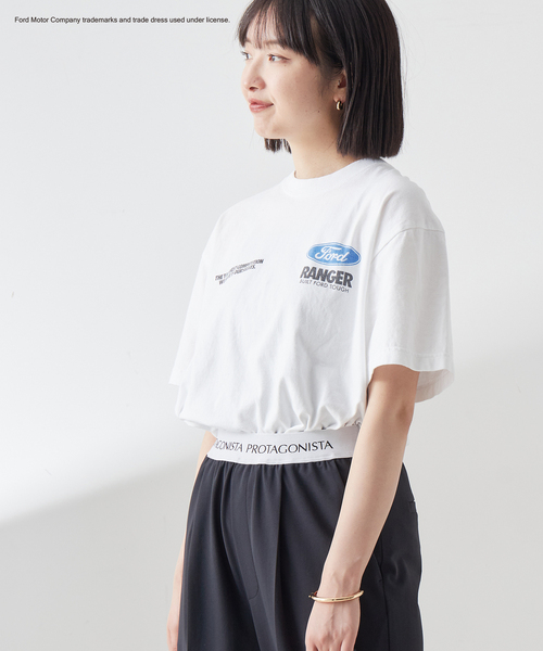 GOOD ROCK SPEED(グッドロックスピード)の「【GOOD ROCK SPEED / グッドロックスピード】FordロゴTEE:Tシャツ(Tシャツ/カットソー・レディース・ホワイト・FREE)」の10枚目の写真