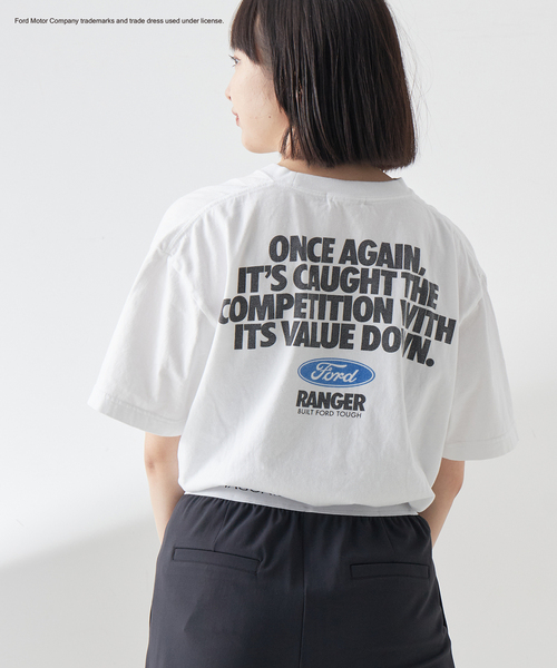 GOOD ROCK SPEED(グッドロックスピード)の「【GOOD ROCK SPEED / グッドロックスピード】FordロゴTEE:Tシャツ(Tシャツ/カットソー・レディース・ホワイト・FREE)」の11枚目の写真