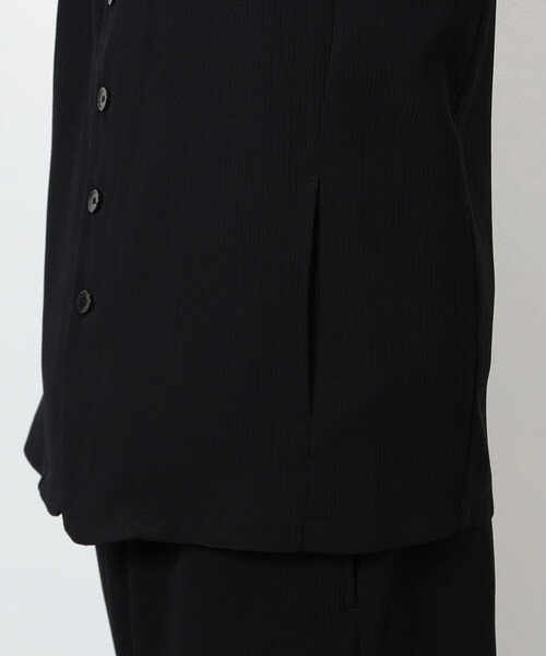 COMME CA ISM(コムサイズム)の「【セットアップ対応】ポリエステル 楊柳 ジレ(ベスト・メンズ・チャコール/ブラック・FREE)」の17枚目の写真