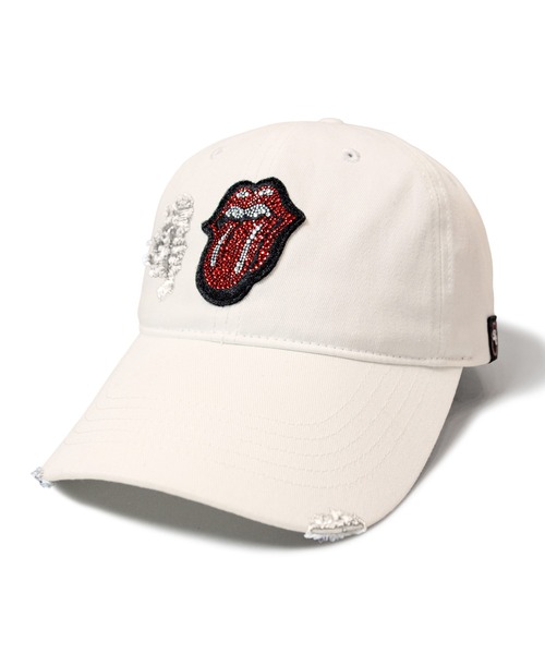 JACKROSE(ジャックローズ)の「B-TRS-Lips&Tongue シグネチャー/CAP(キャップ・メンズ・ブラック/チャコールグレー/ホワイト/ブラウン/アイボリー・FREE)」の3枚目の写真