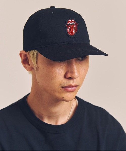 JACKROSE(ジャックローズ)の「B-TRS-Lips&Tongue シグネチャー/CAP(キャップ・メンズ・ブラック/チャコールグレー/ホワイト/ブラウン/アイボリー・FREE)」の4枚目の写真