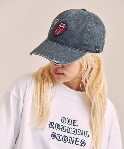 JACKROSE(ジャックローズ)の「B-TRS-Lips&Tongue シグネチャー/CAP(キャップ・メンズ・ブラック/チャコールグレー/ホワイト/ブラウン/アイボリー・FREE)」の19枚目の写真