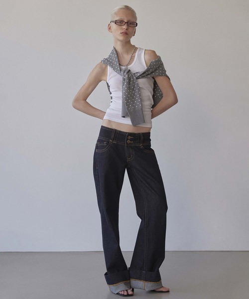 SCULPTOR（スカルプター）の「Polka Dot Cardigan（カーディガン/ボレロ・レディース・ブラウン/ライトグレー/ピンク・LARGE/MEDIUM/SMALL）」の22枚目の写真