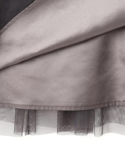 PROPORTION BODY DRESSING（プロポーションボディドレッシング）の「チュールティアードスカート / 1215220500（スカート・レディース・ダークグレー/グレー・MEDIUM/P/S）」の17枚目の写真