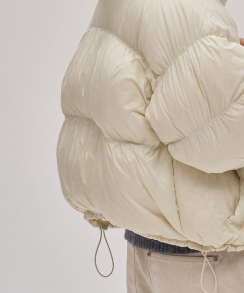 TODAYFUL（トゥデイフル）の「【TODAYFUL/トゥデイフル】Ultralight Goose Jacket/ウルトラライトグースダウンジャケット（ダウンジャケット/コート・レディース・ブラック/チョコ/キナリ/セージグリーン・36/38）」の21枚目の写真