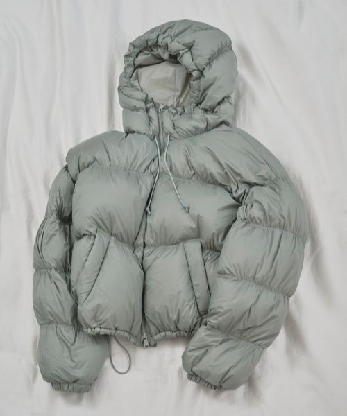 TODAYFUL（トゥデイフル）の「【TODAYFUL/トゥデイフル】Ultralight Goose Jacket/ウルトラライトグースダウンジャケット（ダウンジャケット/コート・レディース・ブラック/チョコ/キナリ/セージグリーン・36/38）」の9枚目の写真