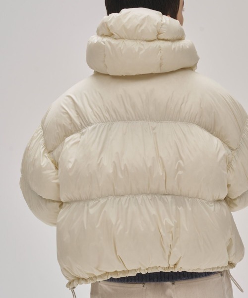 TODAYFUL（トゥデイフル）の「【TODAYFUL/トゥデイフル】Ultralight Goose Jacket/ウルトラライトグースダウンジャケット（ダウンジャケット/コート・レディース・ブラック/チョコ/キナリ/セージグリーン・36/38）」の20枚目の写真