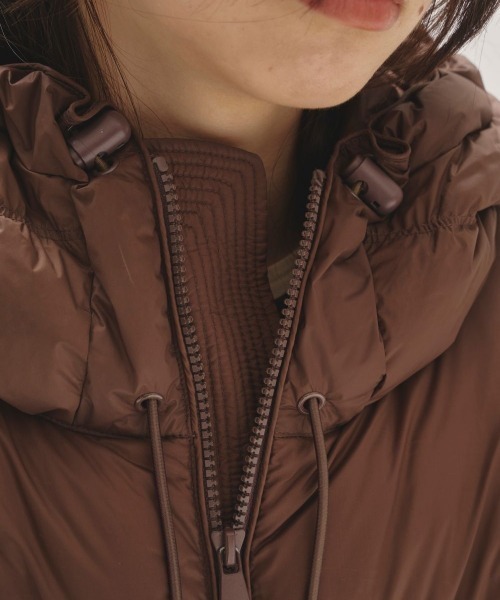 TODAYFUL（トゥデイフル）の「【TODAYFUL/トゥデイフル】Ultralight Goose Jacket/ウルトラライトグースダウンジャケット（ダウンジャケット/コート・レディース・ブラック/チョコ/キナリ/セージグリーン・36/38）」の15枚目の写真