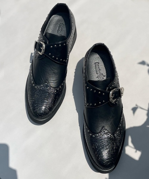 ONE DAY KMC （ワンデイケーエムシー）の「ONE DAY Select / メダリオンシューズ（ドレスシューズ・メンズ・ブラック・MEDIUM/LARGE/SMALL）」の4枚目の写真