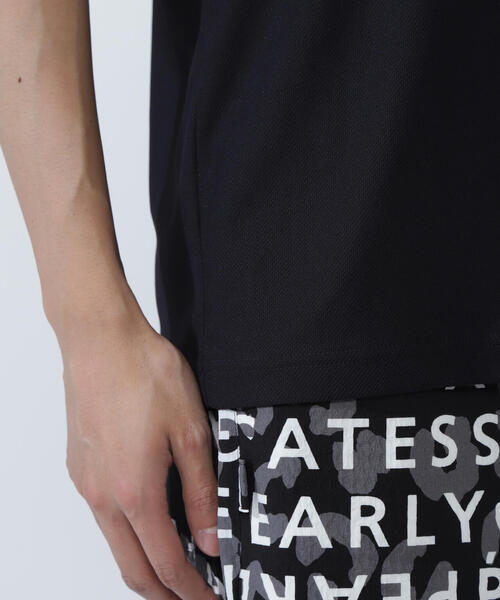 PEARLY GATES(パーリーゲイツ)の「【PEARLY GATES】ハニカムカノコ半袖モックネックカットソー(Tシャツ/カットソー・メンズ・ホワイト/ネイビー/グリーン系その他・MEDIUM/LARGE/X-LARGE)」の14枚目の写真