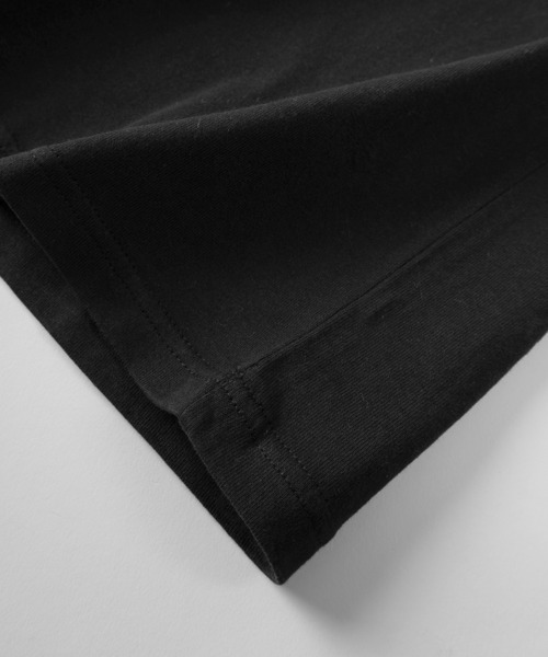 JEMORGAN（ジェーイーモーガン）の「【87】【JEMORGAN/ジェーイーモーガン]  ワンポイントワッペン ヘビーウェイト ヘンリーネック Tシャツ/無地T/インナーウェア（Tシャツ/カットソー・メンズ・アイボリー/カーキ/ネイビー/ホワイト/ブラック・L/XL/M）」の10枚目の写真