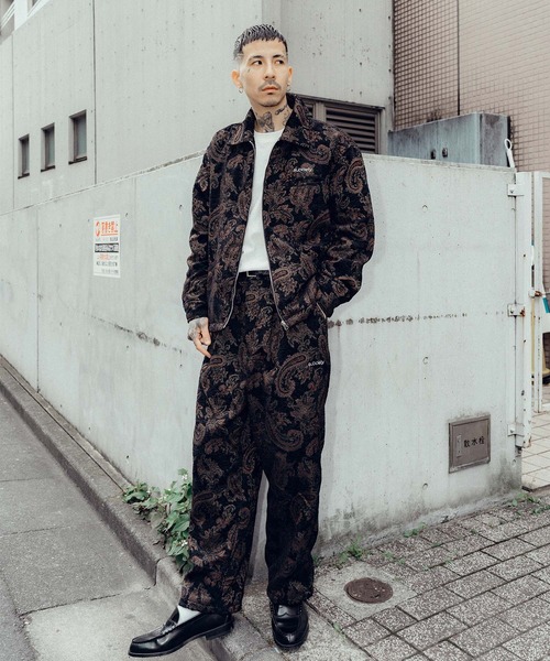 Subciety（サブサエティ）の「Chenille trousers（その他パンツ・メンズ・ネイビー/ブラック・X-LARGE/LARGE/MEDIUM/SMALL）」の7枚目の写真