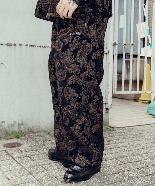 Subciety（サブサエティ）の「Chenille trousers（その他パンツ・メンズ・ネイビー/ブラック・X-LARGE/LARGE/MEDIUM/SMALL）」の12枚目の写真