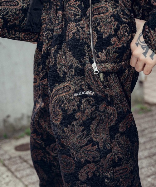 Subciety（サブサエティ）の「Chenille trousers（その他パンツ・メンズ・ネイビー/ブラック・X-LARGE/LARGE/MEDIUM/SMALL）」の6枚目の写真