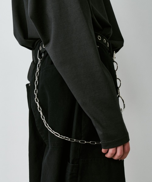 AIVER（アイバー）の「AIVER　ハラコハトメベルト（ベルト・メンズ・ブラック/ホワイト×ブラック/レオパード・LARGE/SMALL）」の14枚目の写真