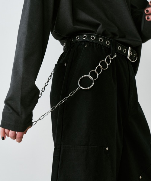 AIVER（アイバー）の「AIVER　ハラコハトメベルト（ベルト・メンズ・ブラック/ホワイト×ブラック/レオパード・LARGE/SMALL）」の13枚目の写真