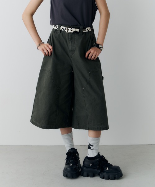 AIVER（アイバー）の「AIVER　ハラコハトメベルト（ベルト・メンズ・ブラック/ホワイト×ブラック/レオパード・LARGE/SMALL）」の9枚目の写真