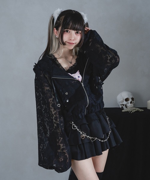 Pal elfy バックレースアップパーカー Pal elfy バックレースアップパーカー - メルカリ