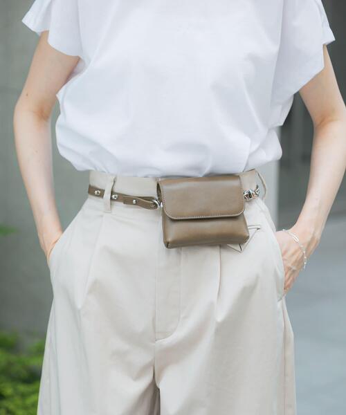 YENN CHAIN BELT POUCH ポーチチェーンレザーベルト4WAY YENN CHAIN BELT POUCH ポーチチェーンレザーベルト4WAY