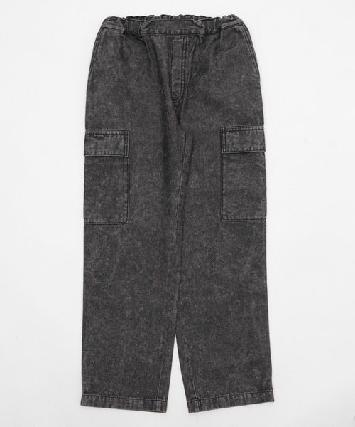 WEGO(ウィゴー)の「WEGO/デニムイージーカーゴパンツ(JUNIOR)(デニムパンツ・キッズ・コバルトブルー/ブラック系3・150/160)」の10枚目の写真