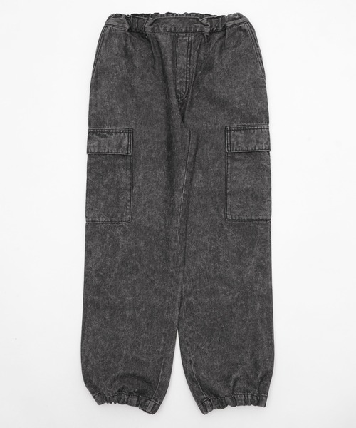 WEGO(ウィゴー)の「WEGO/デニムイージーカーゴパンツ(JUNIOR)(デニムパンツ・キッズ・コバルトブルー/ブラック系3・150/160)」の12枚目の写真