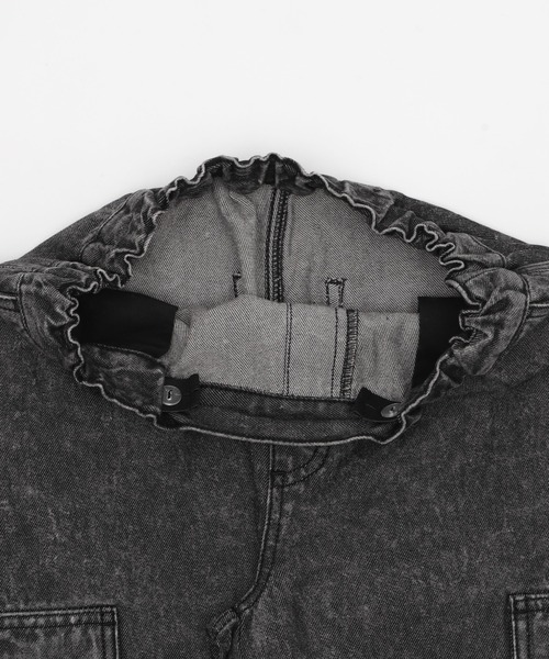 WEGO(ウィゴー)の「WEGO/デニムイージーカーゴパンツ(JUNIOR)(デニムパンツ・キッズ・コバルトブルー/ブラック系3・150/160)」の15枚目の写真