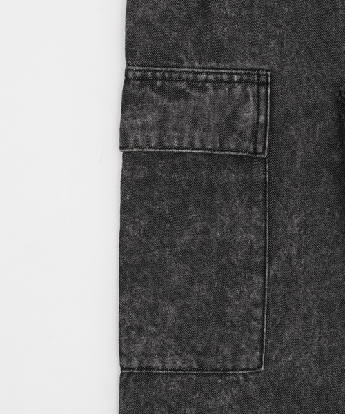 WEGO(ウィゴー)の「WEGO/デニムイージーカーゴパンツ(JUNIOR)(デニムパンツ・キッズ・コバルトブルー/ブラック系3・150/160)」の16枚目の写真