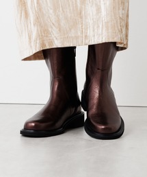 HIMIKO | 【HIMIKO】【撥水】サイドジップミドルブーツ/651414(ブーツ)