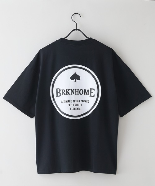 brknhome(ブロークンホーム)の「【brknhome/ブロークンホーム】サークルロゴ バックプリントTシャツ オーバーサイズ(Tシャツ/カットソー・メンズ・ホワイト/ブラック・MEDIUM/LARGE)」の15枚目の写真