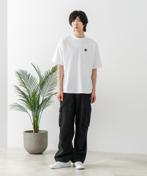 brknhome(ブロークンホーム)の「【brknhome/ブロークンホーム】サークルロゴ バックプリントTシャツ オーバーサイズ(Tシャツ/カットソー・メンズ・ホワイト/ブラック・MEDIUM/LARGE)」の16枚目の写真