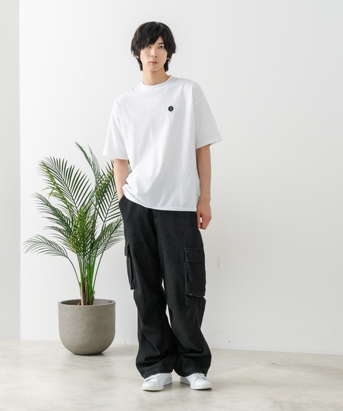 brknhome(ブロークンホーム)の「【brknhome/ブロークンホーム】サークルロゴ バックプリントTシャツ オーバーサイズ(Tシャツ/カットソー・メンズ・ホワイト/ブラック・MEDIUM/LARGE)」の17枚目の写真