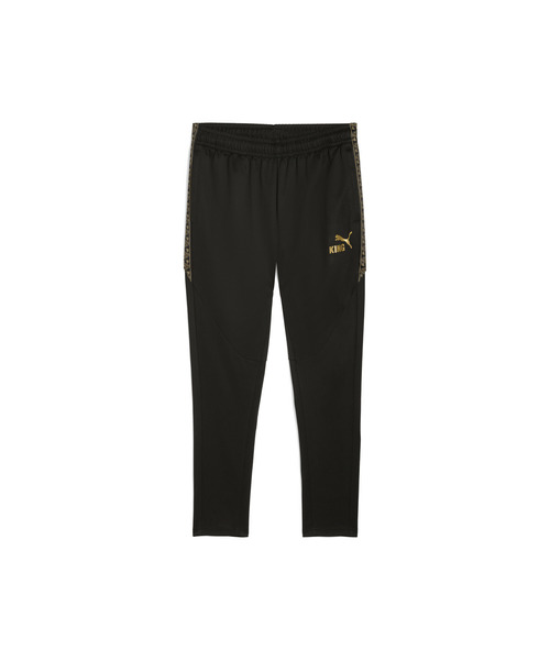 PUMA(プーマ)の「PUMA プーマ メンズ サッカー キング タッチ トレーニング パンツ(その他パンツ・メンズ・ブラック×ゴールド・SMALL/X-LARGE/X-SMALL/MEDIUM/LARGE)」の6枚目の写真