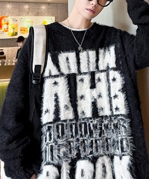 JOHNNY WOLF（ジョニーウルフ）の「POLLUX フェザーモール オーバーサイズ プルオーバー ニット（ニット/セーター）」