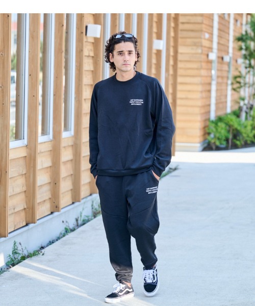 lost(ロスト)の「【限定】lost/ロスト トレーナー/スウェット セットアップ対応 軽量 L25F-1101(スウェット・メンズ・ブラック/グレー・XL/L/M)」の3枚目の写真