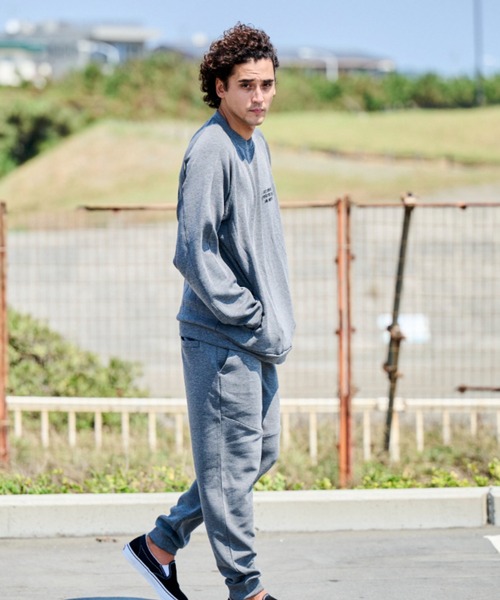 lost(ロスト)の「【限定】lost/ロスト トレーナー/スウェット セットアップ対応 軽量 L25F-1101(スウェット・メンズ・ブラック/グレー・XL/L/M)」の4枚目の写真