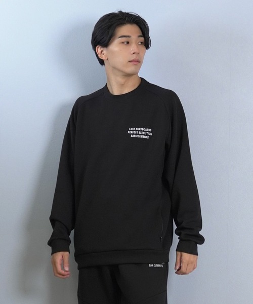 lost(ロスト)の「【限定】lost/ロスト トレーナー/スウェット セットアップ対応 軽量 L25F-1101(スウェット・メンズ・ブラック/グレー・XL/L/M)」の6枚目の写真