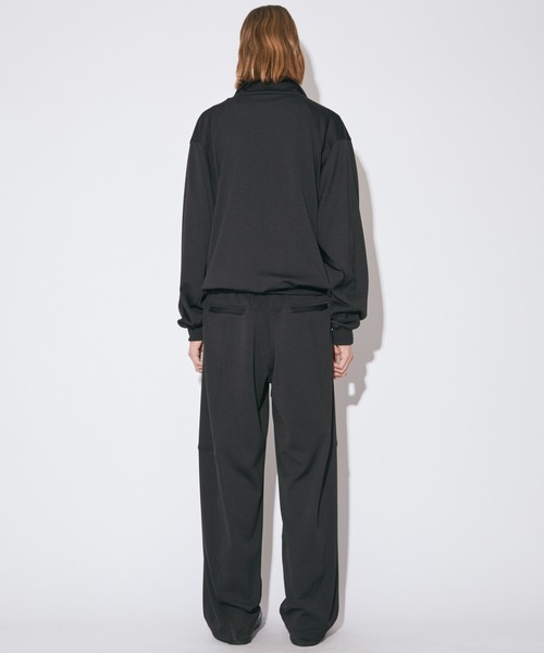 beautiful people（ビューティフルピープル）の「sports jersey high-necked zipup pullover（スウェット・レディース・ブラック/レッド・36/38/40）」の11枚目の写真