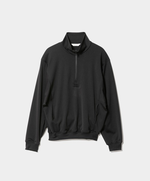 beautiful people（ビューティフルピープル）の「sports jersey high-necked zipup pullover（スウェット・レディース・ブラック/レッド・36/38/40）」の3枚目の写真