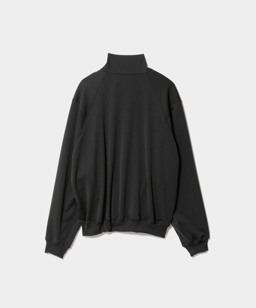 beautiful people（ビューティフルピープル）の「sports jersey high-necked zipup pullover（スウェット・レディース・ブラック/レッド・36/38/40）」の4枚目の写真