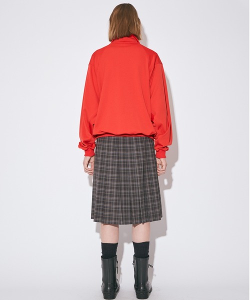 beautiful people（ビューティフルピープル）の「sports jersey high-necked zipup pullover（スウェット・レディース・ブラック/レッド・36/38/40）」の14枚目の写真