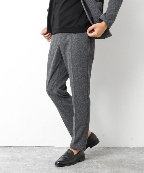 NOLLEY’S(ノーリーズ)の「《ビジカジ/セットアップ対応》【尾州】先染めハニカムイージーPT 25AW(その他パンツ・メンズ・グレー/ネイビー/ダークブラウン/ブラック・M/L/XL/XXL/S)」の3枚目の写真