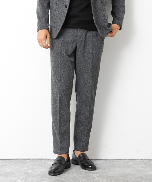 NOLLEY’S(ノーリーズ)の「《ビジカジ/セットアップ対応》【尾州】先染めハニカムイージーPT 25AW(その他パンツ・メンズ・グレー/ネイビー/ダークブラウン/ブラック・M/L/XL/XXL/S)」の7枚目の写真