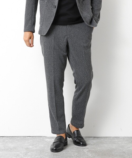 NOLLEY’S(ノーリーズ)の「《ビジカジ/セットアップ対応》【尾州】先染めハニカムイージーPT 25AW(その他パンツ・メンズ・グレー/ネイビー/ダークブラウン/ブラック・M/L/XL/XXL/S)」の8枚目の写真