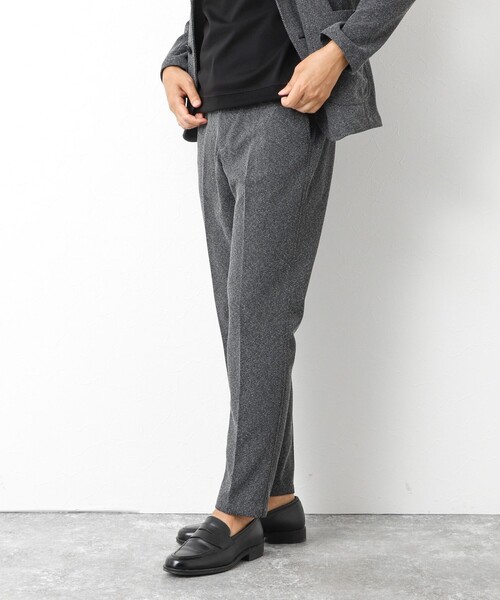 NOLLEY’S(ノーリーズ)の「《ビジカジ/セットアップ対応》【尾州】先染めハニカムイージーPT 25AW(その他パンツ・メンズ・グレー/ネイビー/ダークブラウン/ブラック・M/L/XL/XXL/S)」の9枚目の写真