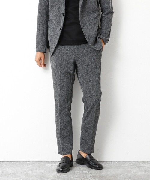 NOLLEY’S(ノーリーズ)の「《ビジカジ/セットアップ対応》【尾州】先染めハニカムイージーPT 25AW(その他パンツ・メンズ・グレー/ネイビー/ダークブラウン/ブラック・M/L/XL/XXL/S)」の12枚目の写真