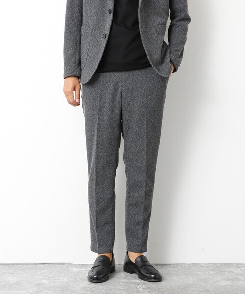 NOLLEY’S(ノーリーズ)の「《ビジカジ/セットアップ対応》【尾州】先染めハニカムイージーPT 25AW(その他パンツ・メンズ・グレー/ネイビー/ダークブラウン/ブラック・M/L/XL/XXL/S)」の13枚目の写真