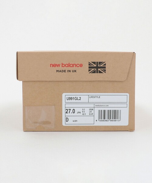 NEW BALANCE(ニューバランス)の「<New Balance>U991GL2/スニーカー(スニーカー・メンズ・ライトグレー・27.5cm/25.5cm/26cm/26.5cm/27cm/28cm/29cm/28.5cm)」の12枚目の写真