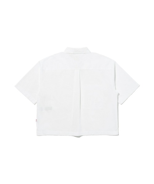 Levi's(リーバイス)の「Levi's/リーバイス HARLIE SS クロップドシャツ(シャツ/ブラウス・レディース・ホワイト・XS/S/M)」の3枚目の写真
